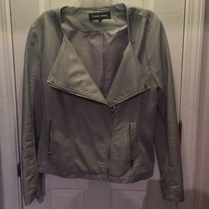 Gray Moto jacket